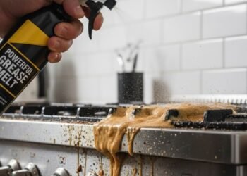 A solução que remove gordura encrostada em minutos sem esforço físico