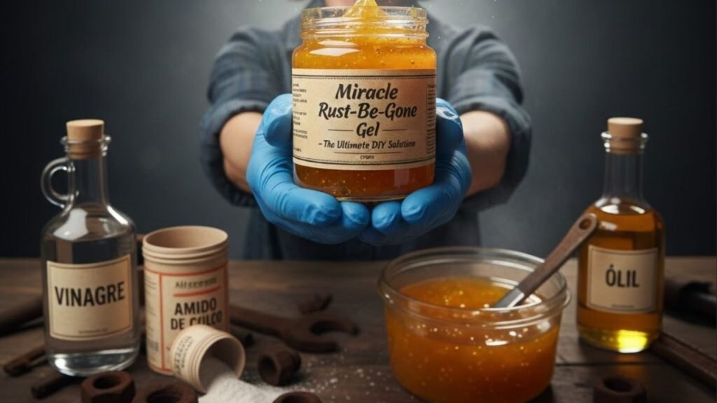 Gel milagroso feito em casa remove ferrugem até das partes mais difíceis