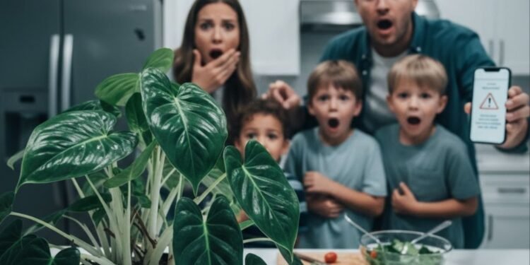 Família quase vai parar no hospital por confundir planta tóxica com hortaliça comestível