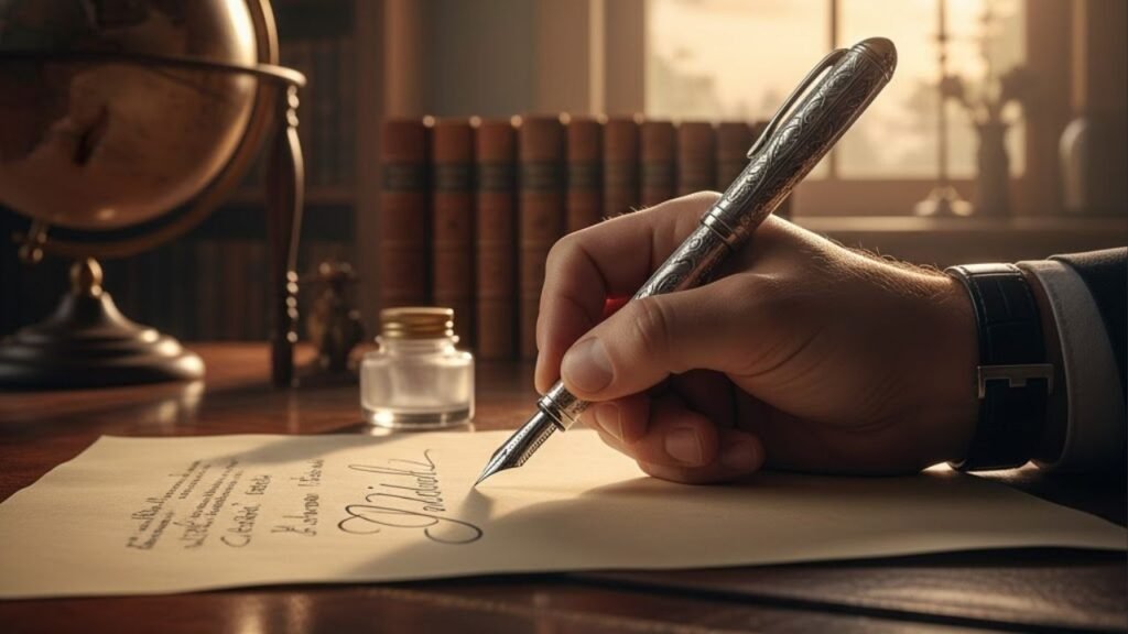 O que significa quando uma pessoa sublinha o nome da assinatura, segundo a psicologia