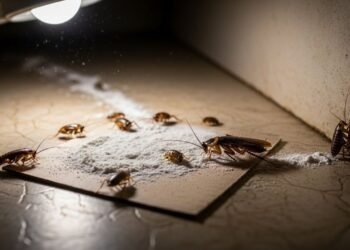 Baratas na cozinha? Essa mistura caseira com farinha resolve sem veneno