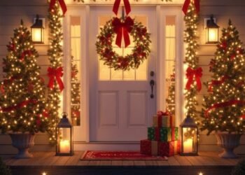Os melhores lugares da casa para colocar luzes de Natal segundo o Feng Shui