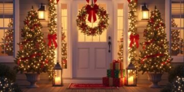 Os melhores lugares da casa para colocar luzes de Natal segundo o Feng Shui