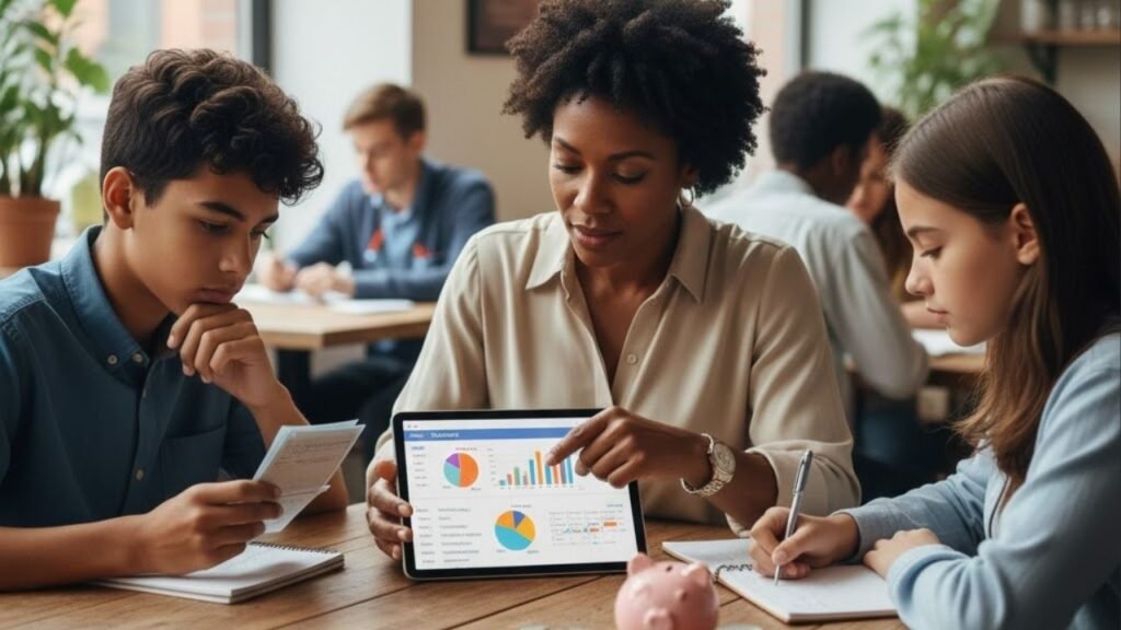 Como ensinar adolescentes a evitar gastos impulsivos e guardar mais