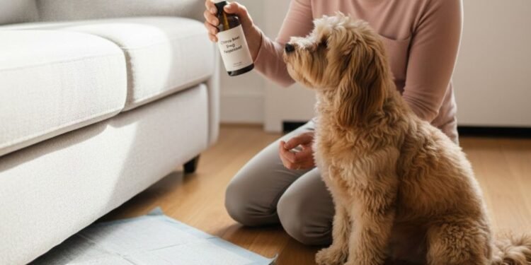 Seu cachorro faz xixi no lugar errado? Faça esse repelente caseiro e diga adeus a esse problema