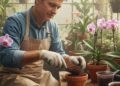 Como recuperar uma orquídea doente com um adubo que você faz em casa