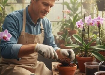 Como recuperar uma orquídea doente com um adubo que você faz em casa