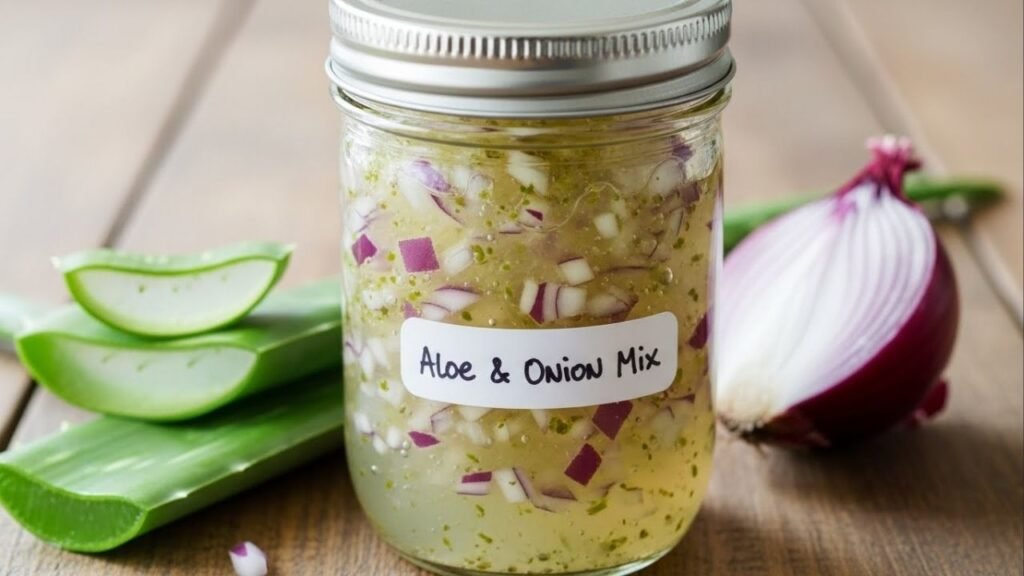 Cebola com babosa no cabelo: o que acontece quando você mistura os dois?