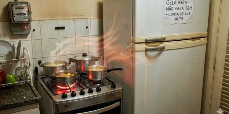 Geladeira perto do fogão pode aumentar sua conta de luz e você nem imaginava