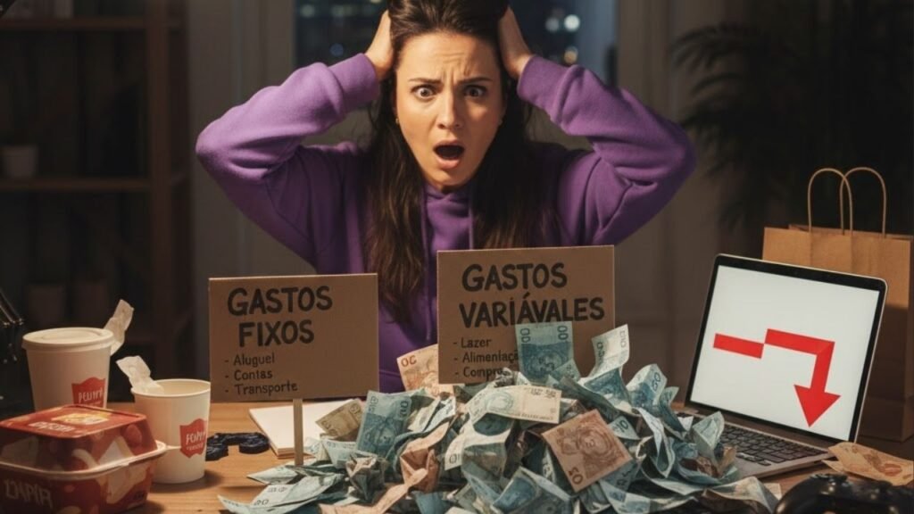 Por que separar gastos fixos e variáveis transforma seu controle financeiro