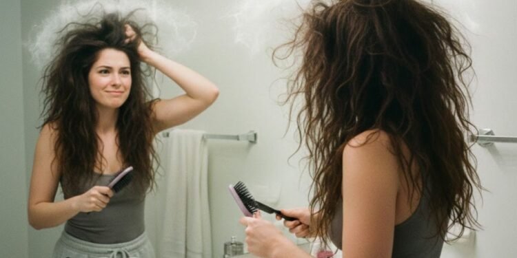 Passei anos brigando com o frizz até descobrir que secava o cabelo do jeito errado