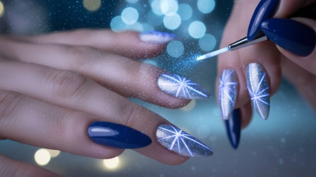 Unhas de Natal ganham efeito glow e se tornam o destaque das celebrações