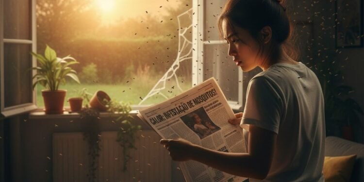 Como evitar que mosquitinhos dominem sua casa durante o calor do verão