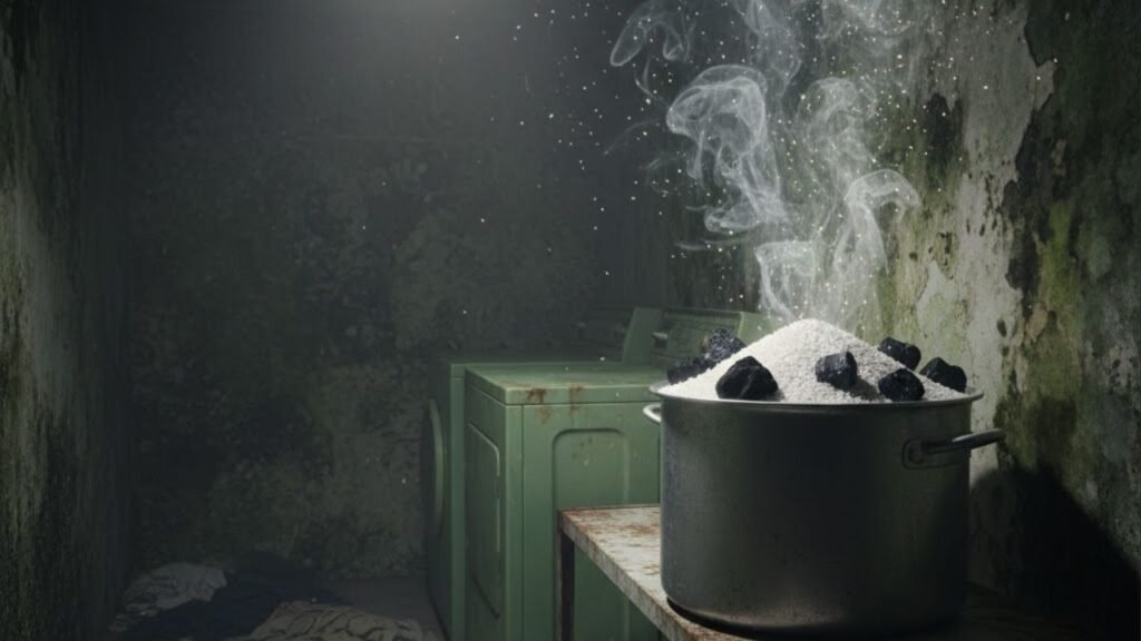 Como panelas antigas resolvem o problema da umidade e salvam sua lavanderia