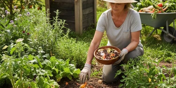 O que fazer com cascas e sobras da cozinha? Use isso para turbinar o solo do seu jardim