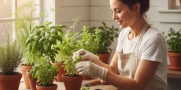 Cuidados simples para manter ervas vivas e aromáticas durante o calor intenso