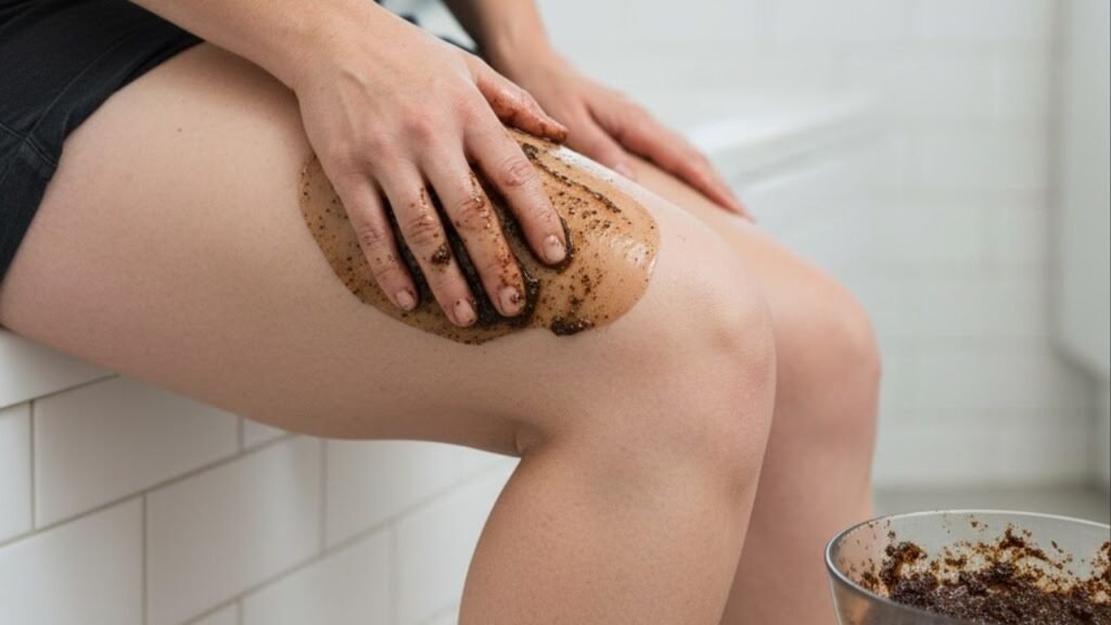 Incomodada com a celulite? Veja como suavizar os furinhos com café e gel