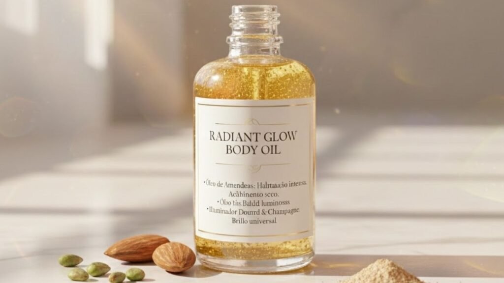 Aprenda a criar seu próprio óleo iluminador com efeito elegante e natural e transforme sua pele