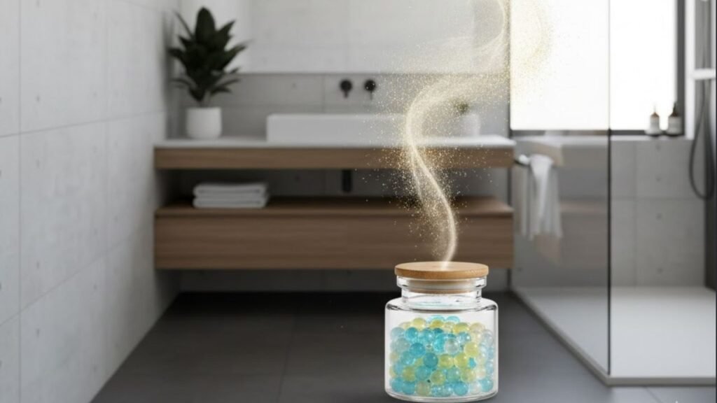 Essa cápsula caseira deixa o banheiro perfumado por vários dias sem esforço