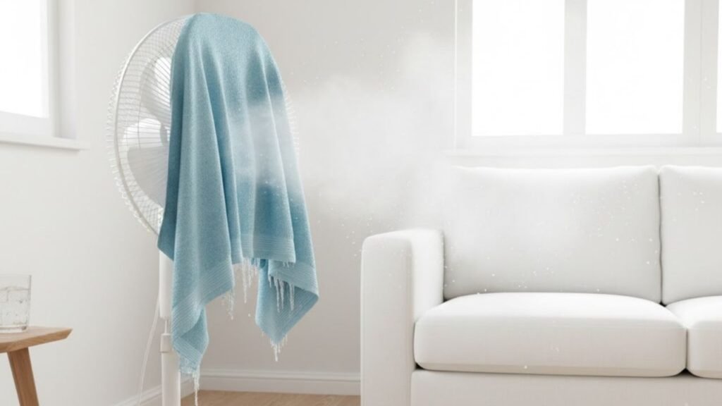 Esse truque com pano é o “ar-condicionado” improvisado que está salvando os dias quentes