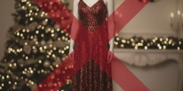 Quer fugir do vermelho comum? Esse vestido transforma seu look natalino