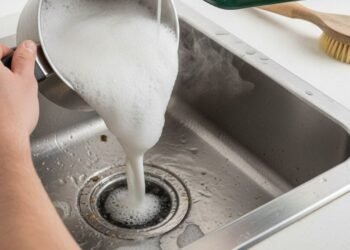 Ralo entupido? Essa solução com água quente limpa e desobstrui sem desmontar nada