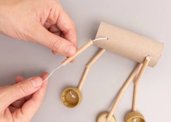 Como reutilizar rolinhos de papel higiênico e transformar em uma decoração minimalista e elegante