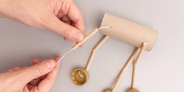 Como reutilizar rolinhos de papel higiênico e transformar em uma decoração minimalista e elegante