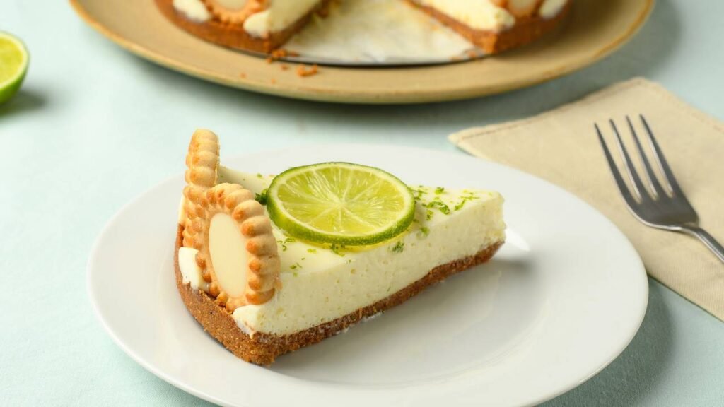 Torta gelada de limão que fica firme e refrescante mesmo no calor