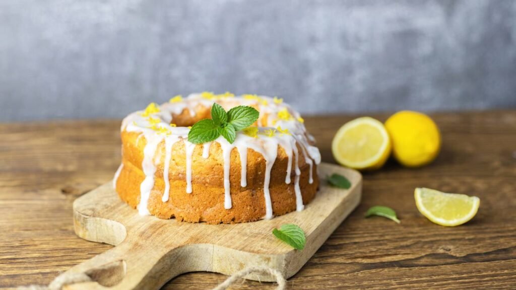 Bolo de limão sem farinha e sem açúcar bolo low carb