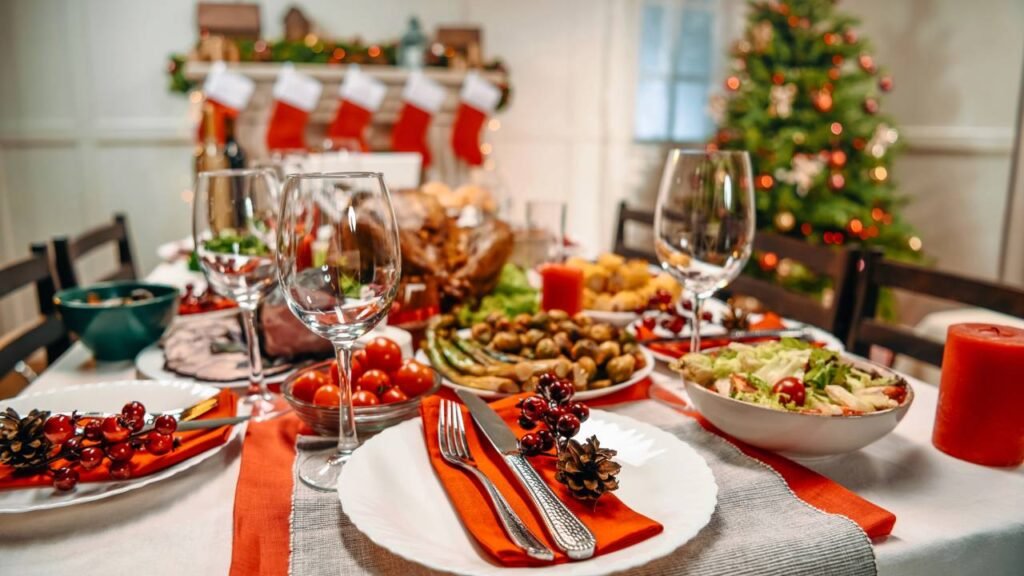 A ceia de Natal barata que surpreende pela mesa farta