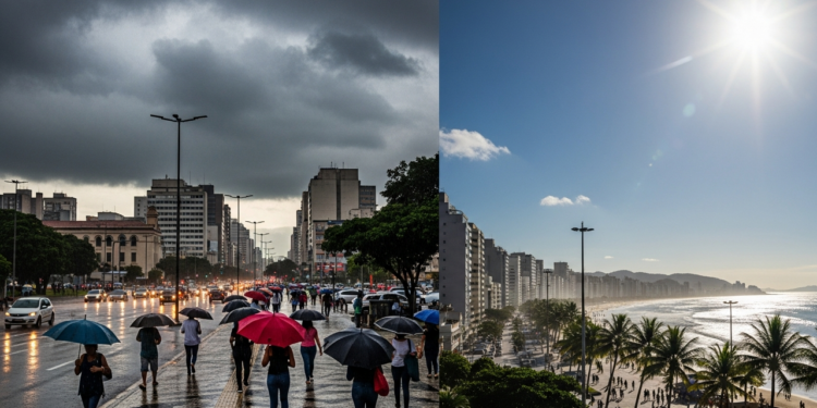 INMET alerta para dezembro instável em Minas Gerais com chuva forte e calor