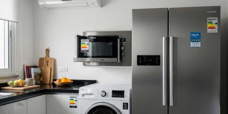 Guia rápido para identificar aparelhos que consomem menos energia