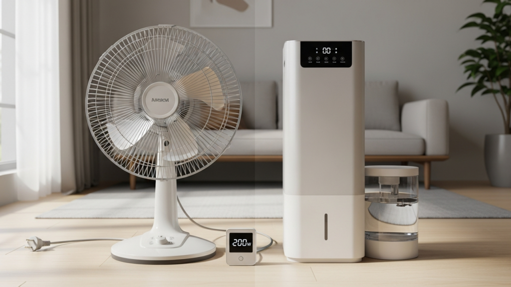 Esqueça o ventilador comum, o climatizador inteligente que derruba sua conta de luz e ainda deixa sua casa mais fresca