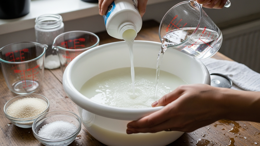 Receita simples para multiplicar e economizar seu detergente em casa