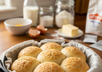 Pão quentinho feito na air fryer fica pronto em 15 minutos