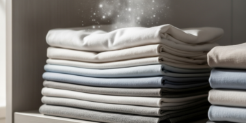 Como lavar roupas brancas amareladas e encardidas sem muito esforço