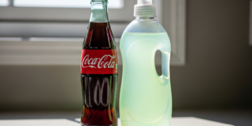 Apenas misturando detergente com coca-cola e não precisa mais comprar no mercado