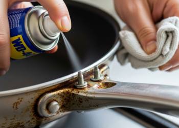 Essa é a forma mais fácil de tirar manchas antigas de gordura da panela