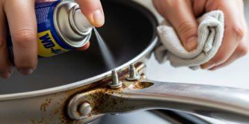 Essa é a forma mais fácil de tirar manchas antigas de gordura da panela