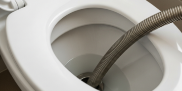 É só colocar uma mangueira no vaso sanitário e a mágica acontece