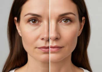 Você só precisa passar isso no rosto e vai parecer 15 anos mais nova