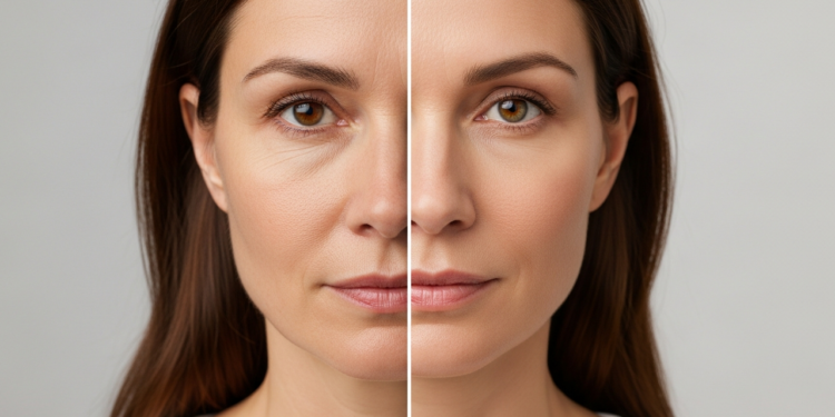 Você só precisa passar isso no rosto e vai parecer 15 anos mais nova