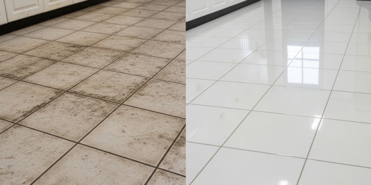 Tirei o encardido do meu piso sem esforço e com só 2 ingredientes