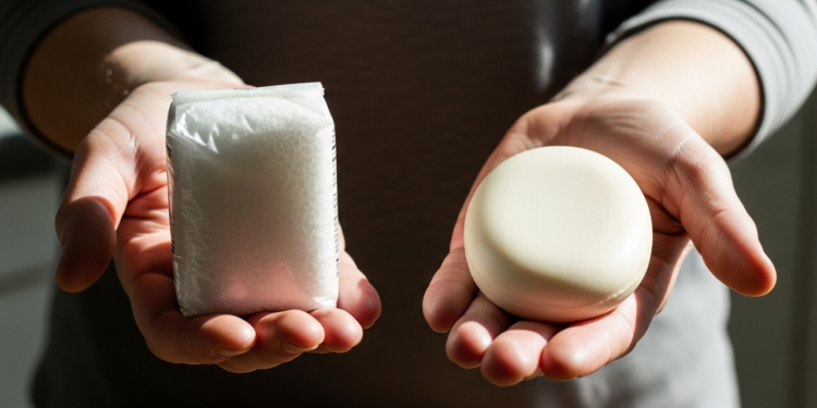 Só precisa bater sal e sabonete e não precisa mais comprar no mercado