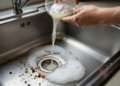 O mau cheiro do ralo vai desaparecer com esse truque de limpeza
