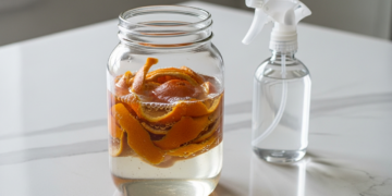 Só precisa precisa bater álcool com cascas de laranja e não precisa mais comprar no mercado