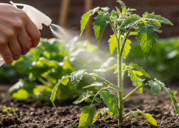 Só precisa colocar alho nas plantas e ver o incrível acontecer