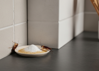 Veja como matar todas as baratas da casa com bicarbonato de sódio