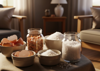 É só bater sal com casca de ovo e você não vai precisar gastar mais no mercado